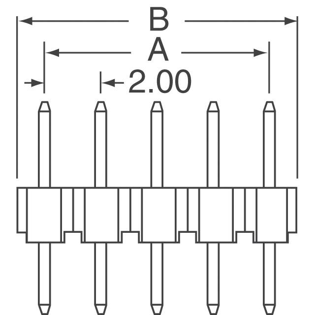 NRPN202PAEN-RC Sullins Connector Solutions  Headers Male Pins